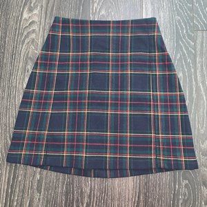 Brandy Melville Plaid Cara Skirt